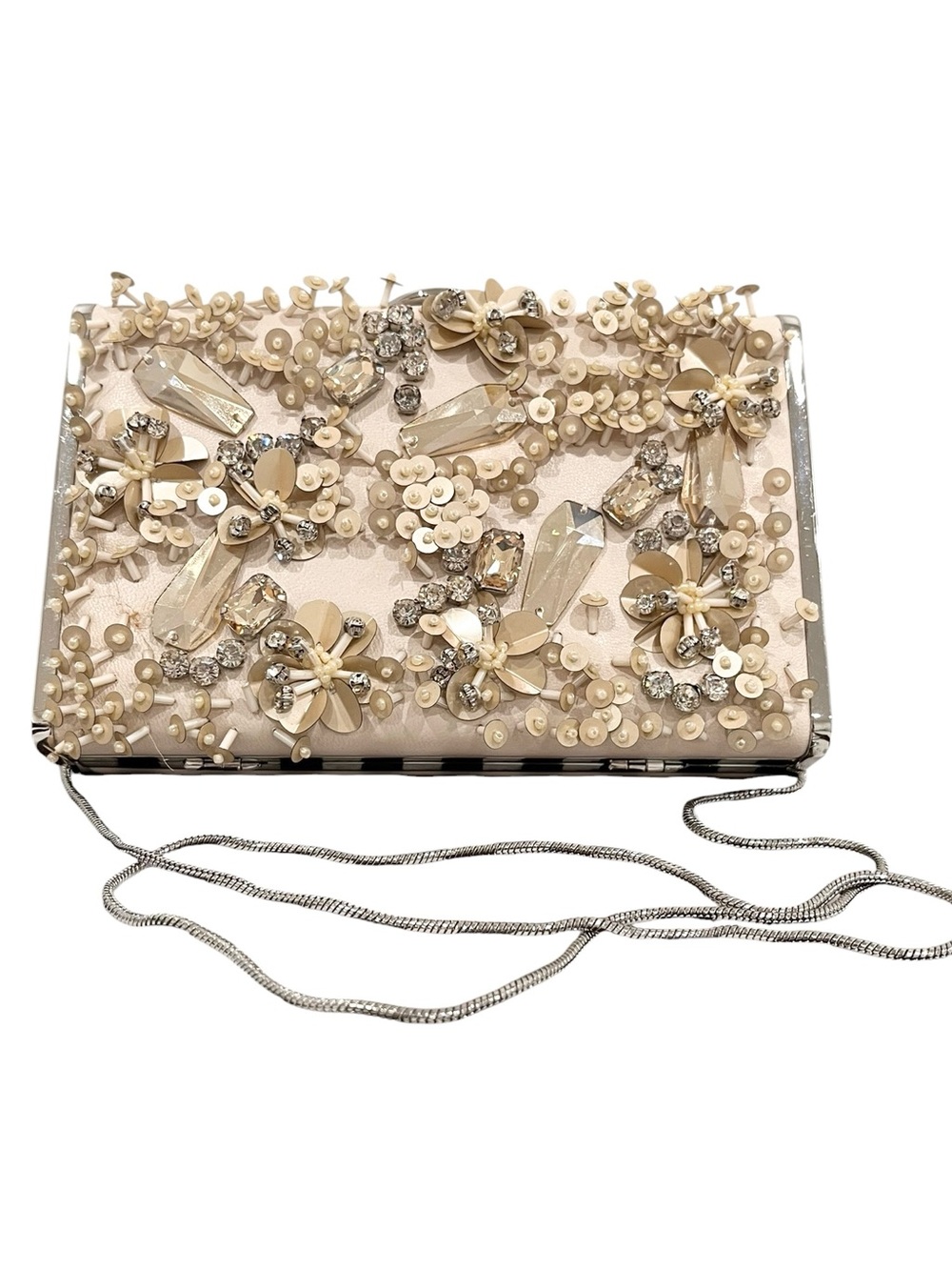 Henri Bendel RARE RARE RARE Embellished Party Box & Dusty NWOT - Picture 2 of 11